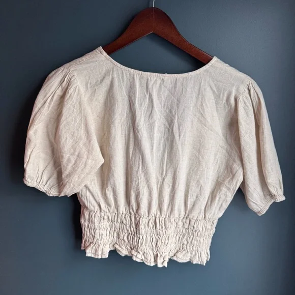 Sim & Sam Linen Top - Picture 5 of 9